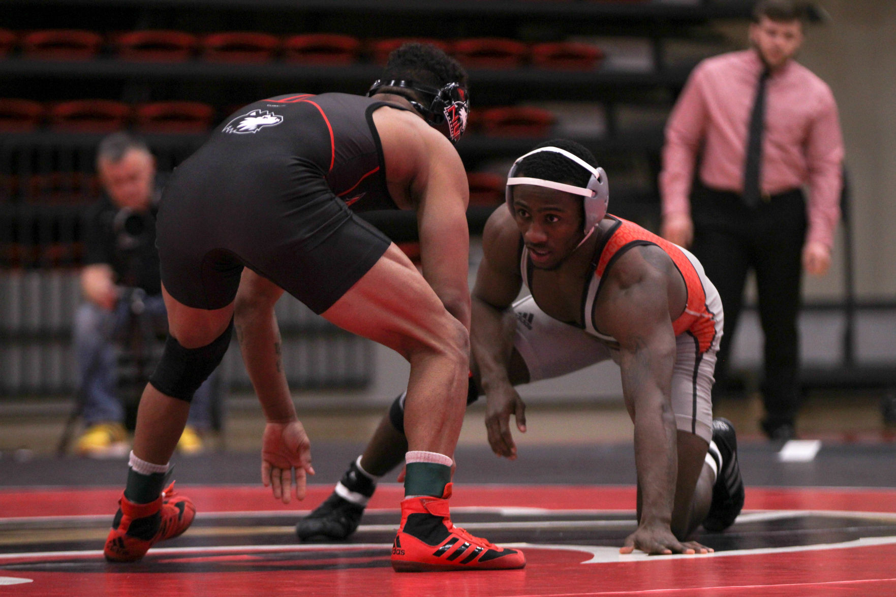 Wrestling individuals win, but team loses